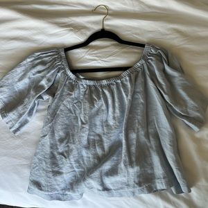 Reformation Linen Top